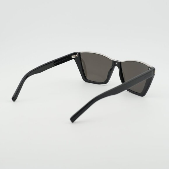 Saint Laurent SL369KATE 001 Sunglasses Black Cat Eye Frame, Black Lenses main image 6